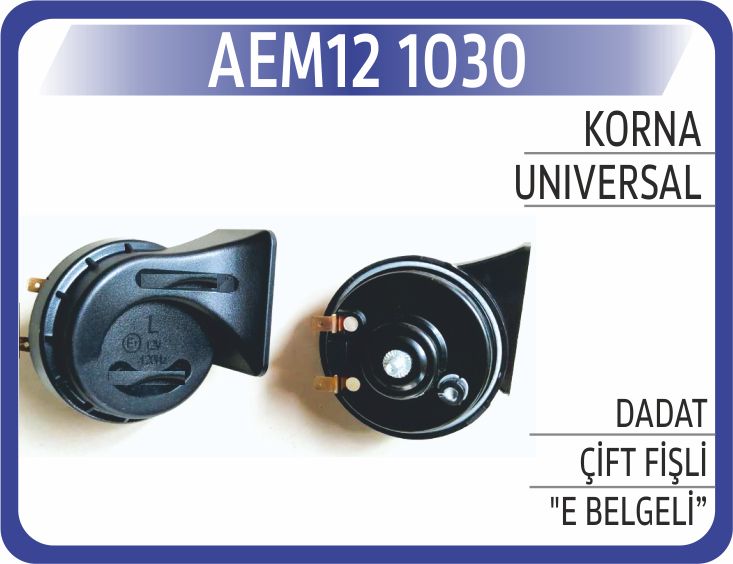 KORNA DADAT ÇİFT FİŞLİ E BELGELİ