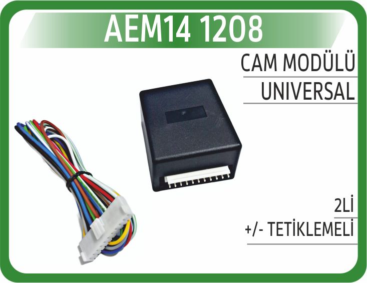 CAM MODÜLÜ 2Lİ /- TETİKLEMELİ