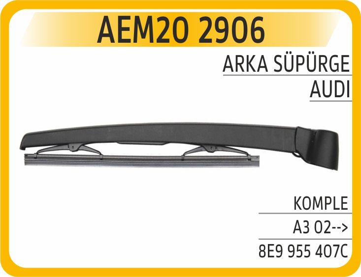 ARKA SÜPÜRGE KOMPLE AUDİ A3 02--> — AEM