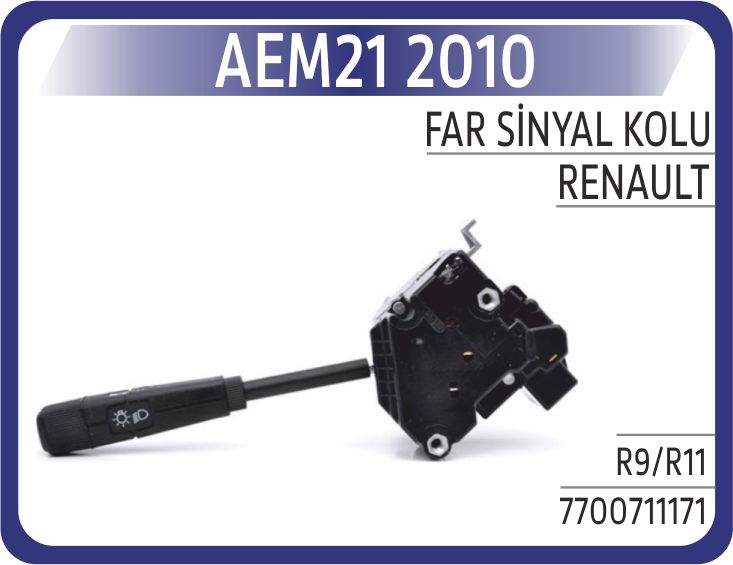 FAR SİNYAL KORNA KOLU RENAULT R9 -R11 BROADWAY-FLASH- RAİNBOW 1.4-1.6-1.7 1985>2000