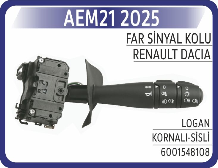 FAR KORNA KOLU SİSLİ RENAULT CLIO SYMBOL-DACIA LOGAN 1.4-1.6 04 > — AEM