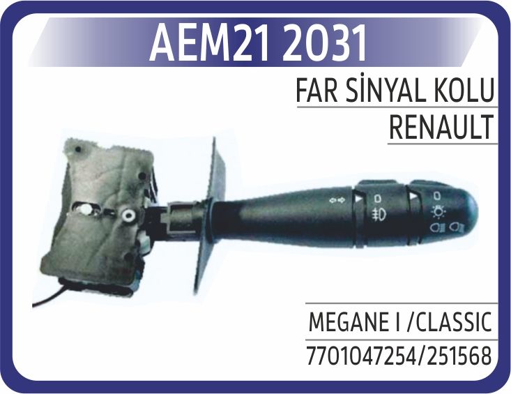 FAR SİNYAL KOLU MEGANE I /CLASSIC