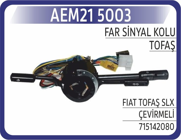 SİNYAL SİLECEK KOLU DOĞAN SLX ÇEVİRMELİ — AEM