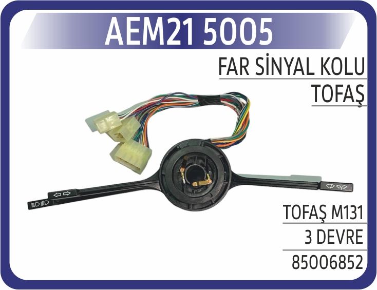 SİNYAL SİLECEK KOLU M131 1600 EM 3 DEVRE — AEM
