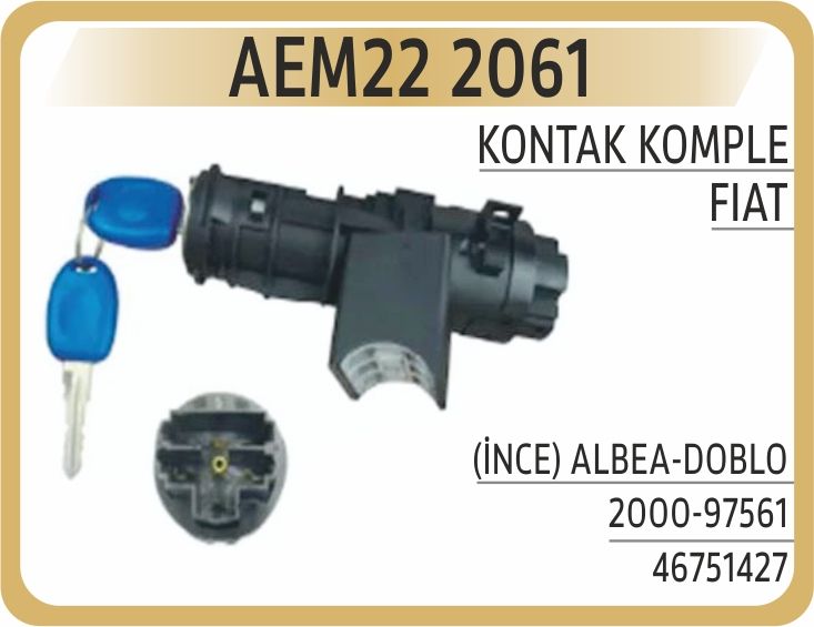 KONTAK KOMPLE İNCE ALBEA-DOBLO 2000-97561 — AEM