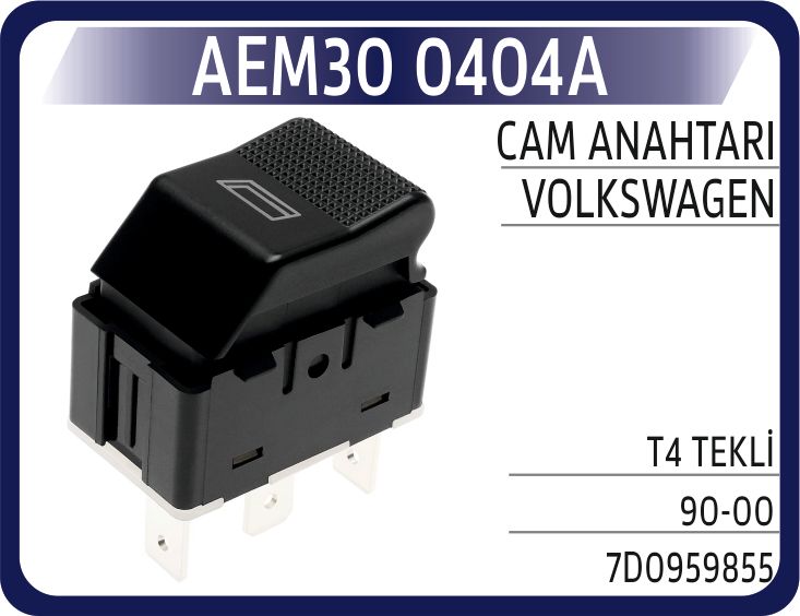 CAM ANAHTARI T4 TEKLİ 90-00 — AEM