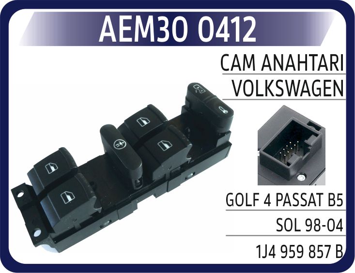 CAM ANAHTARI VW GOLF 4 PASSAT B5 SOL 98-04 — AEM