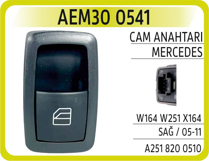 CAM ANAHTARI MERCEDES W164 W251 X164 SAĞ / 05-11 — AEM