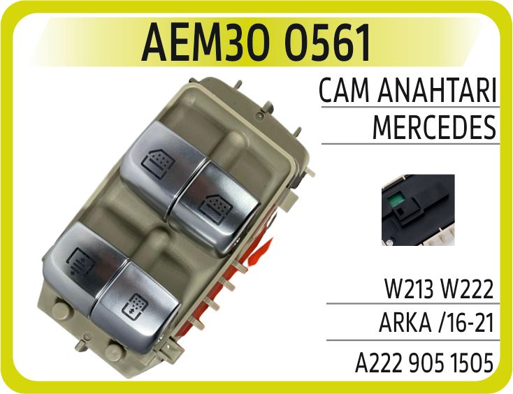 CAM ANAHTARI MERCEDES W213 W222 ARKA /16-21 — AEM