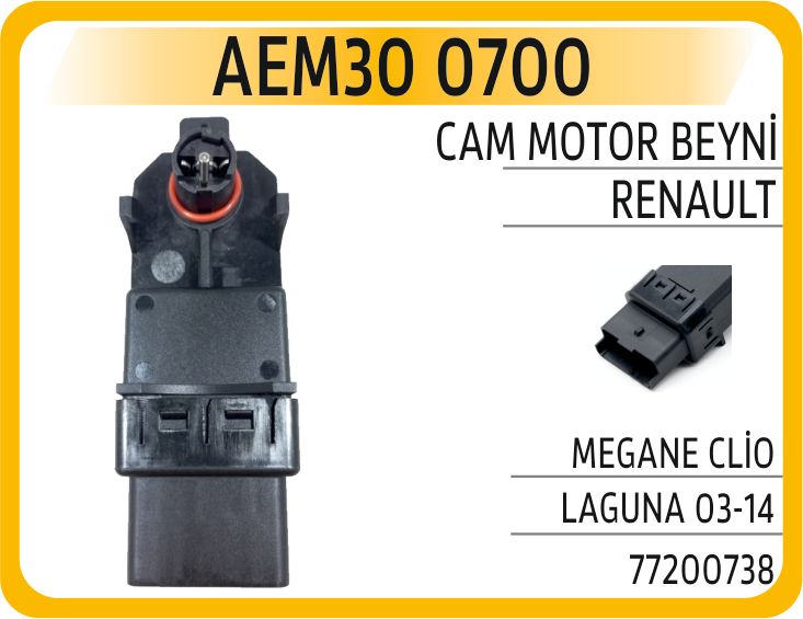 CAM MOTOR BEYNİ RENAULT MEGANE CLİO LAGUNA 03-14 — AEM