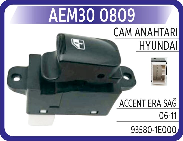 CAM ANAHTARI HYUNDAI ACCENT ERA SAĞ 06-11 — AEM