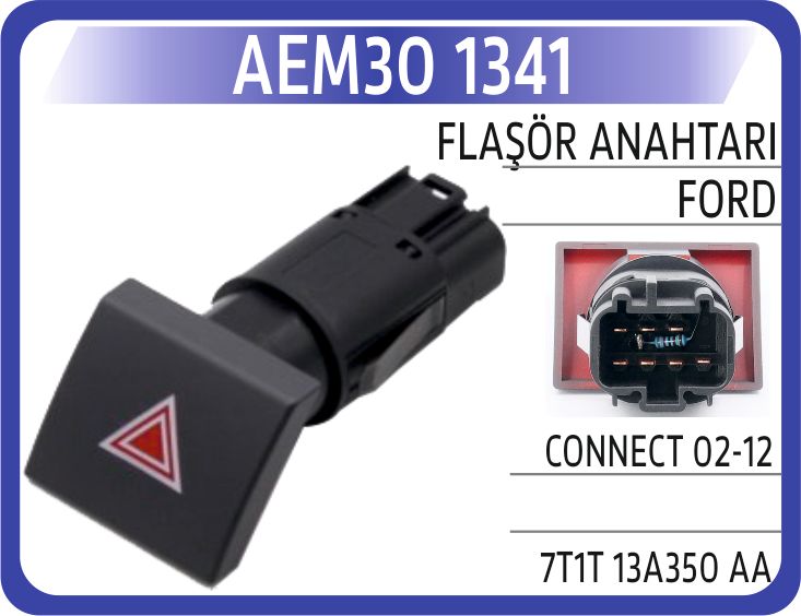 FLAŞÖR ANAHTARI FORD CONNECT 02-12 — AEM