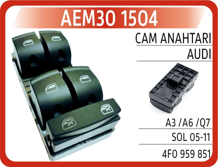 CAM ANAHTARI AUDI A3 /A6 /Q7 SOL 05-11 — AEM