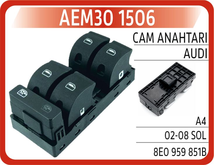 CAM ANAHTARI AUDI A4 02-08 SOL — AEM