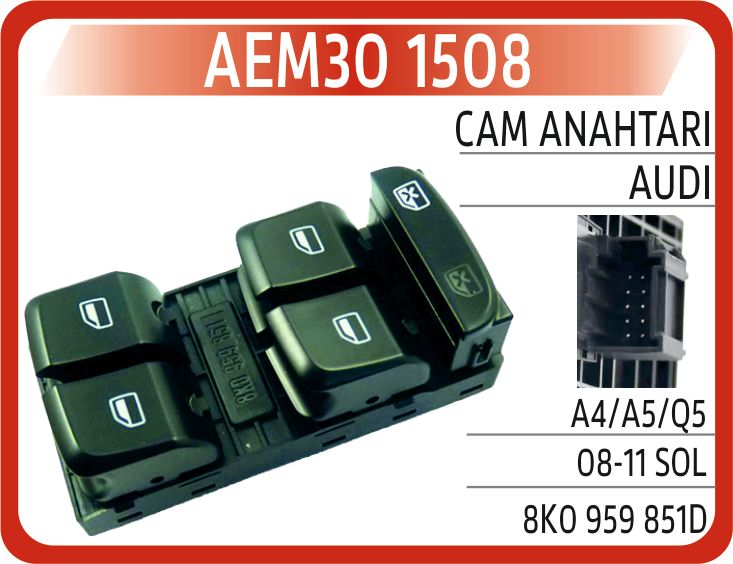 CAM ANAHTARI AUDI A4/A5/Q5 08-11 SOL — AEM