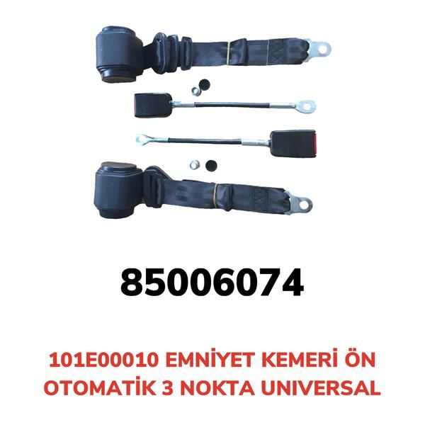 EMNİYET KEMERİ ÖN 3 NOKTA OTOMATİK UNIVERSAL — AFT