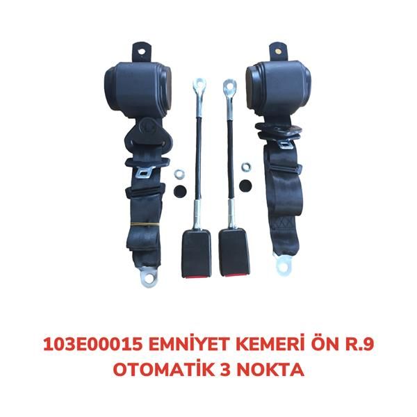 EMNİYET KEMERİ ÖN 3 NOKTA OTOMATİK R9 — AFT