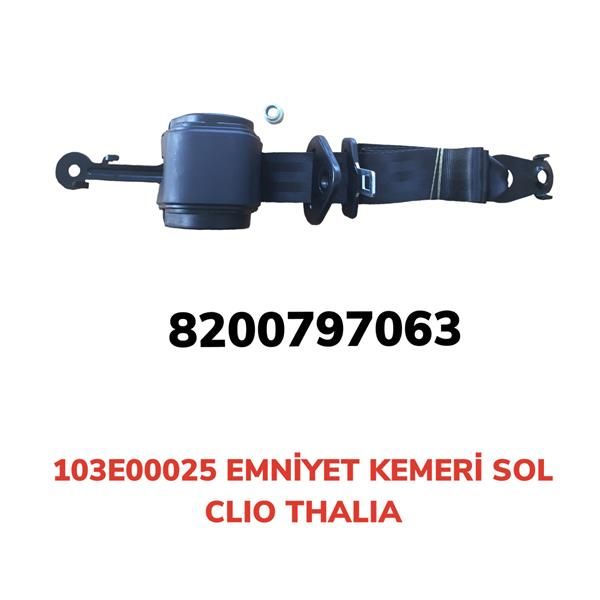 EMNİYET KEMERİ OTOMATİK SOL CLIO-THALIA — AFT