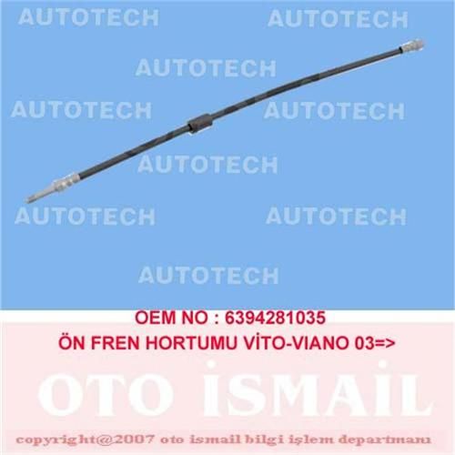 FREN HORTUMU ON MERCEDES VITO W639 03>